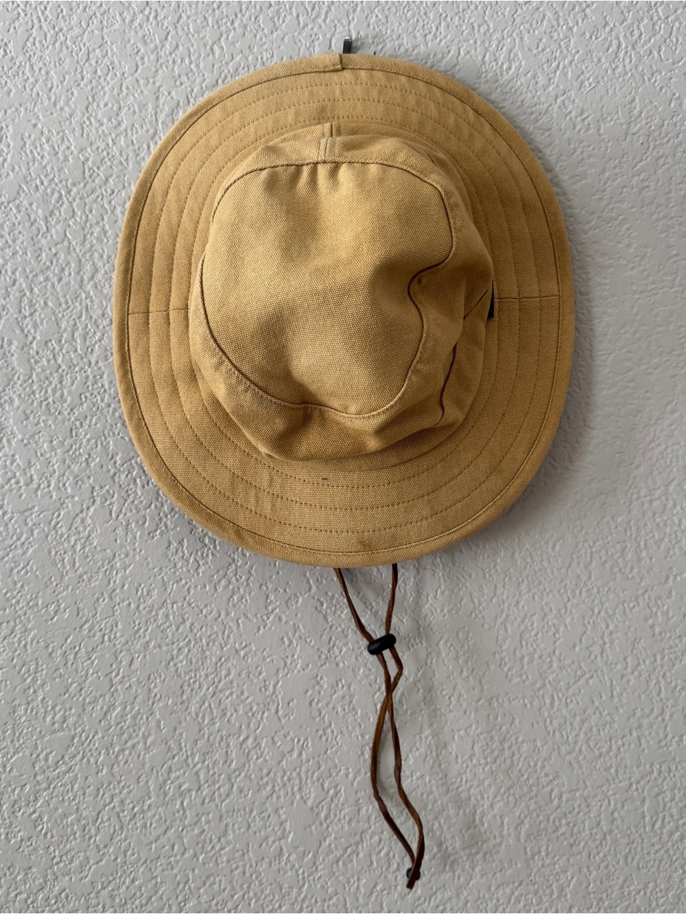 Brixton Bucket Hat with Chin Strap, Yellow